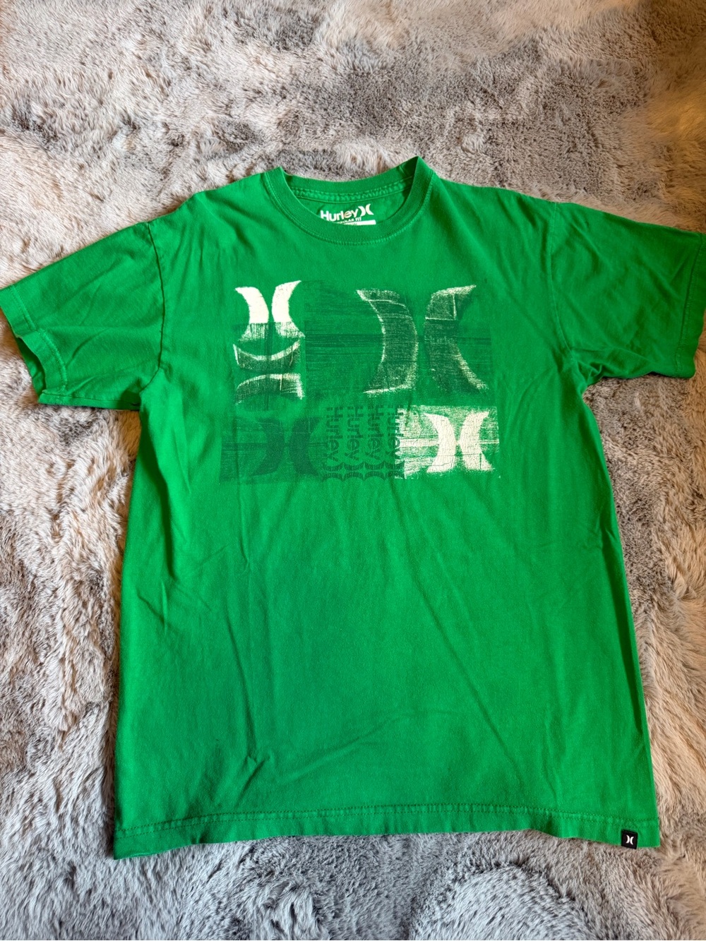 Hurley Green Short-Sleeve Graphic Tee - Men’s